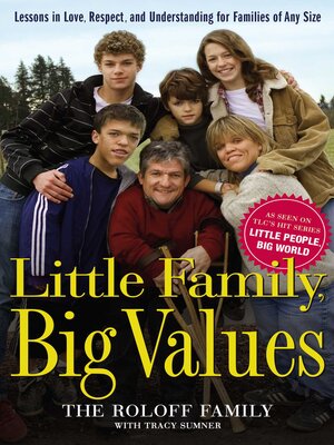 cover image of Little Family, Big Values